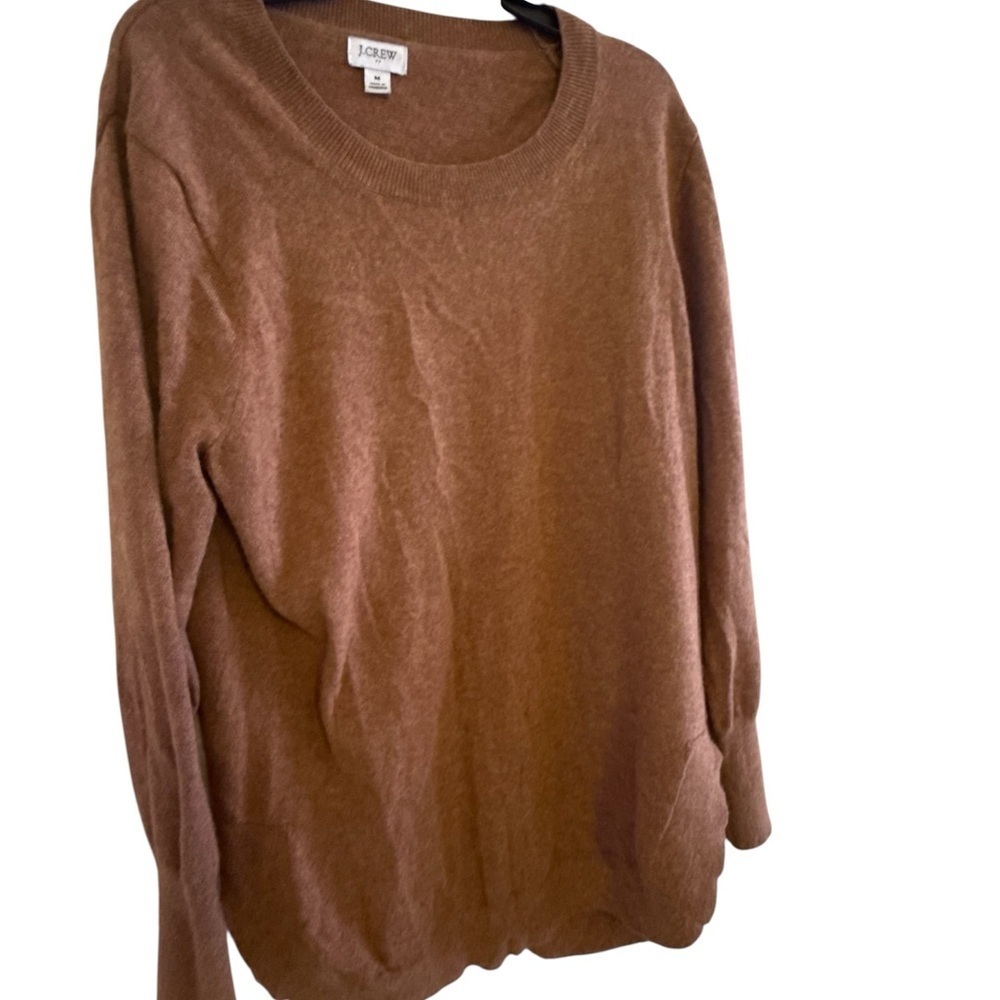 J. Crew Women's Tan Crew Neck Sweater